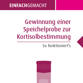 Gewinnung einer Speichelprobe (Kortisolbestimmung)